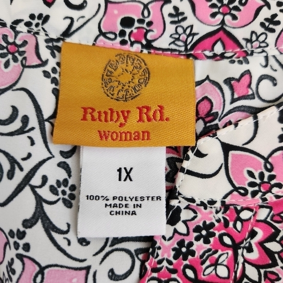 Ruby Rd. Plus Size Shirt, sz 1X - Picture 6 of 7